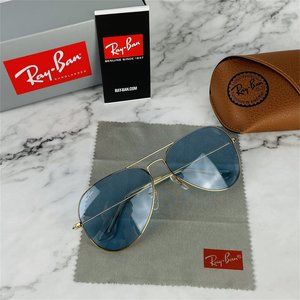 Ray-Ban For You Aviator Classic Bkie Polarized light Sunglasses ki3